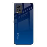Very Blue Vivo V20 Pro Glass Back Cover Online