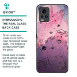 Space Doodles Glass Case for Vivo V20 Pro