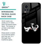 Space Traveller Glass Case for Vivo V20 Pro