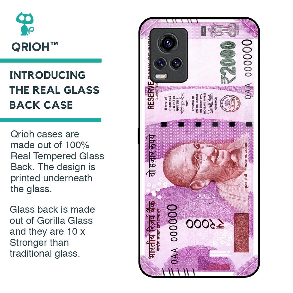 Stock Out Currency Glass Case for Vivo V20 Pro