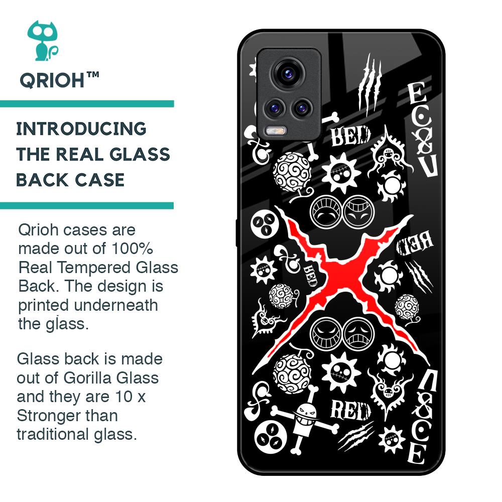 Red Zone Glass Case for Vivo V20 Pro