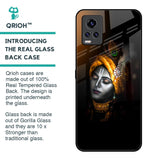 Ombre Krishna Glass Case for Vivo V20 Pro