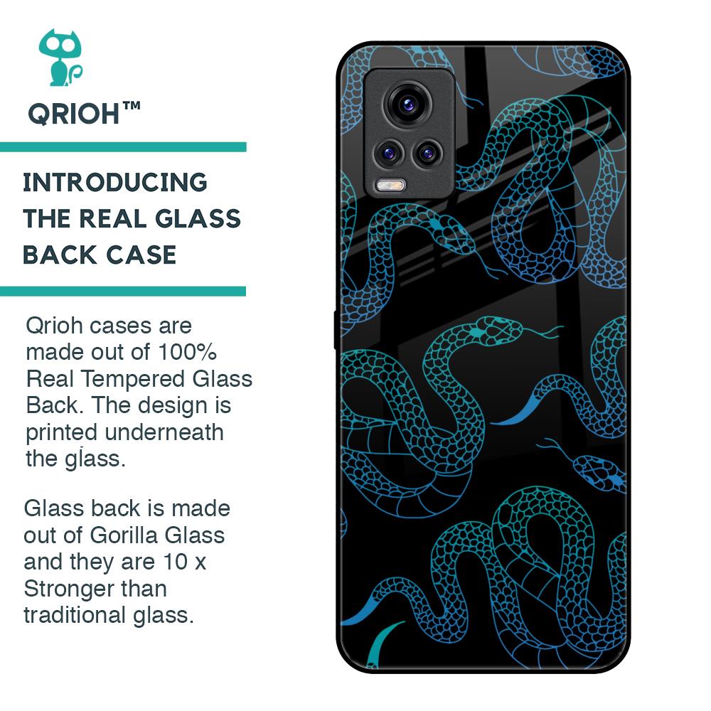 Serpentine Glass Case for Vivo V20 Pro