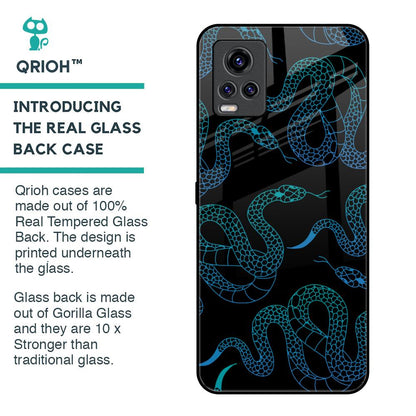 Serpentine Glass Case for Vivo V20 Pro