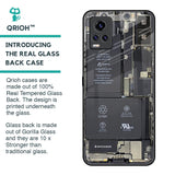 Skeleton Inside Glass Case for Vivo V20 Pro