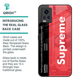 Supreme Ticket Glass Case for Vivo V20 Pro