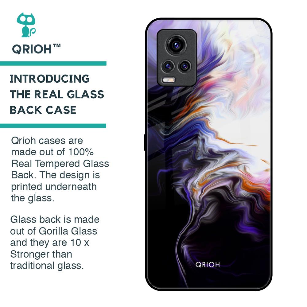 Enigma Smoke Glass Case for Vivo V20 Pro