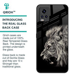Brave Lion Glass Case for Vivo V20 Pro