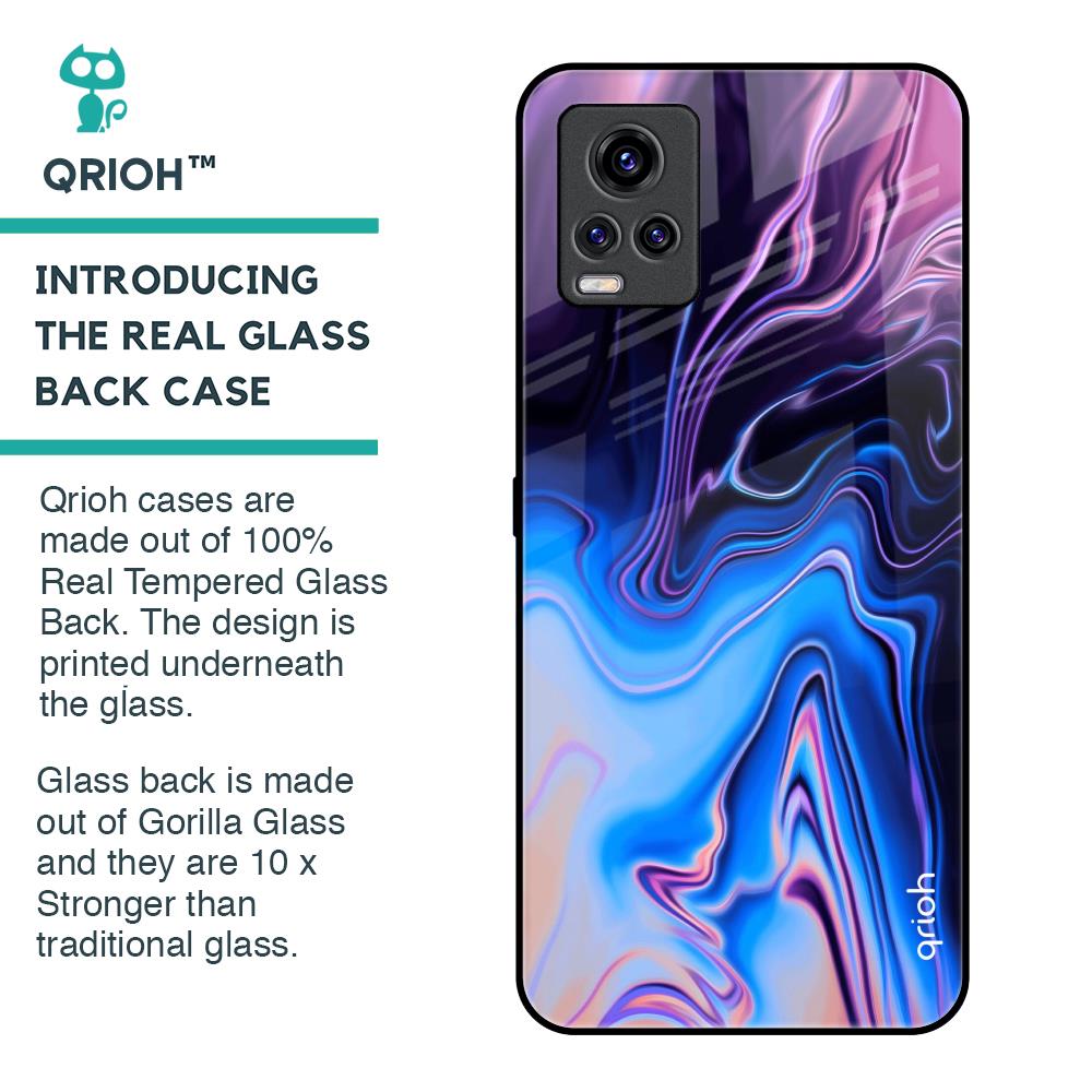 Psychic Texture Glass Case for Vivo V20 Pro