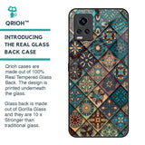 Retro Art Glass Case for Vivo V20 Pro