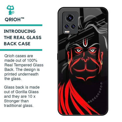 Lord Hanuman Glass Case For Vivo V20 Pro