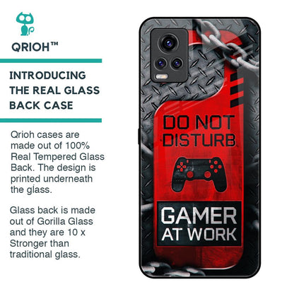 Do No Disturb Glass Case For Vivo V20 Pro