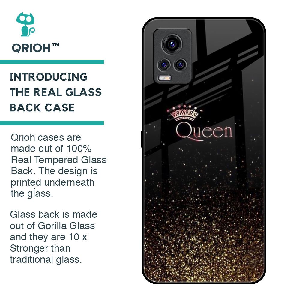 I Am The Queen Glass Case for Vivo V20 Pro