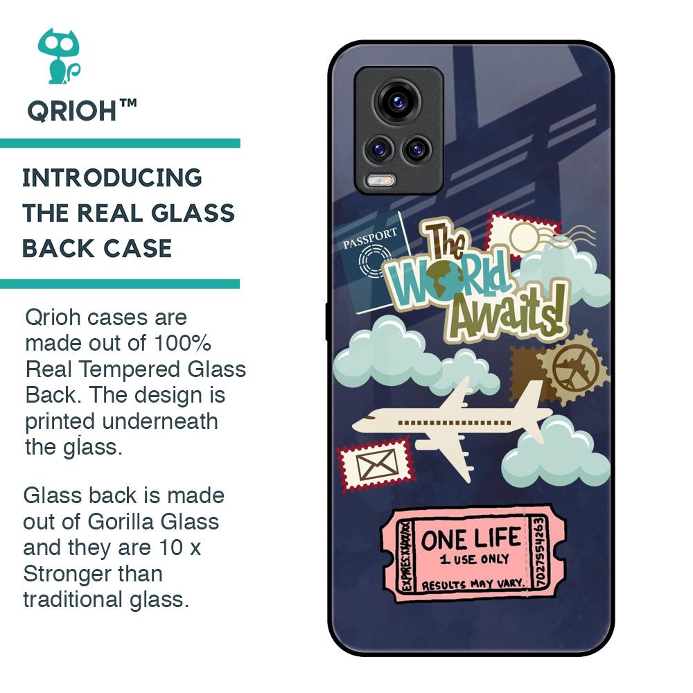 Tour The World Glass Case For Vivo V20 Pro