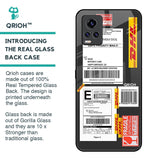 Cool Barcode Label Glass Case For Vivo V20 Pro