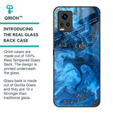 Gold Sprinkle Glass Case for Vivo V20 Pro