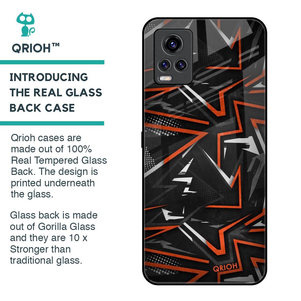 Vector Art Glass Case for Vivo V20 Pro