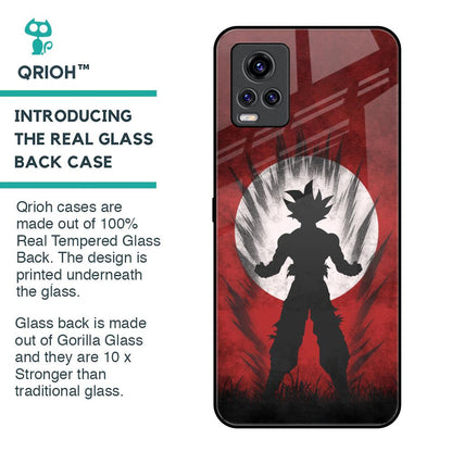 Japanese Animated Glass Case for Vivo V20 Pro