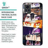 Anime Eyes Glass Case for Vivo V20 Pro
