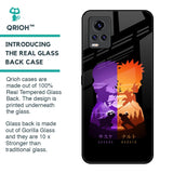 Minimalist Anime Glass Case for Vivo V20 Pro
