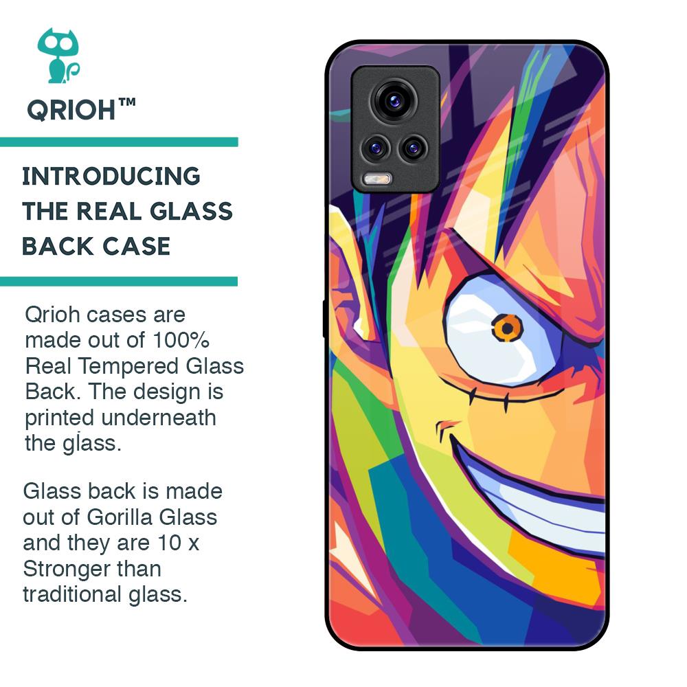 Monkey Wpap Pop Art Glass Case for Vivo V20 Pro