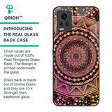 Floral Mandala Glass Case for Vivo V20 Pro