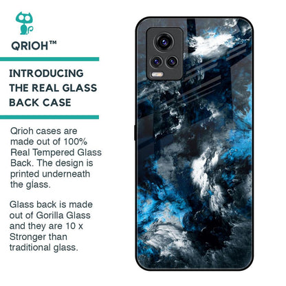 Cloudy Dust Glass Case for Vivo V20 Pro