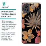 Lines Pattern Flowers Glass Case for Vivo V20 Pro