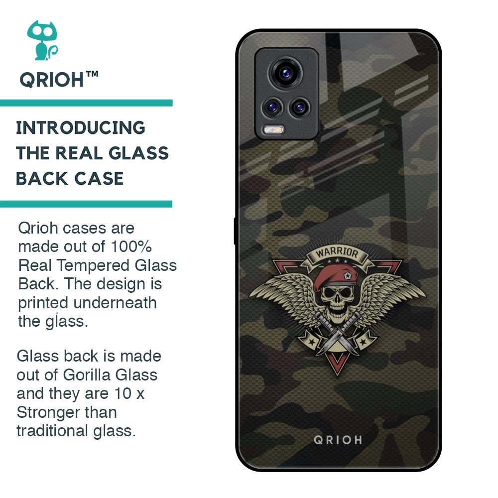 Army Warrior Glass Case for Vivo V20 Pro