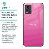 Pink Ribbon Caddy Glass Case for Vivo V20 Pro