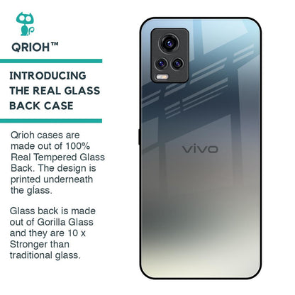 Tricolor Ombre Glass Case for Vivo V20 Pro