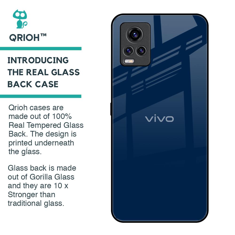 Royal Navy Glass Case for Vivo V20 Pro