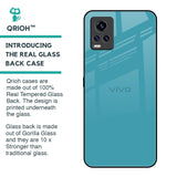 Oceanic Turquiose Glass Case for Vivo V20 Pro