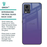 Indigo Pastel Glass Case For Vivo V20 Pro