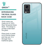 Arctic Blue Glass Case For Vivo V20 Pro