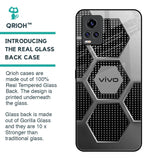 Hexagon Style Glass Case For Vivo V20 Pro