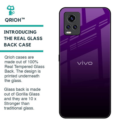 Harbor Royal Blue Glass Case For Vivo V20 Pro