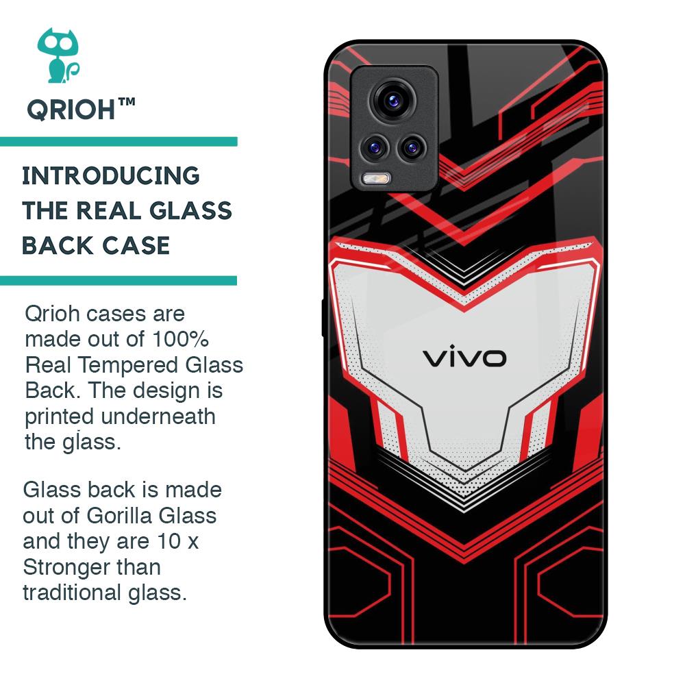 Quantum Suit Glass Case For Vivo V20 Pro