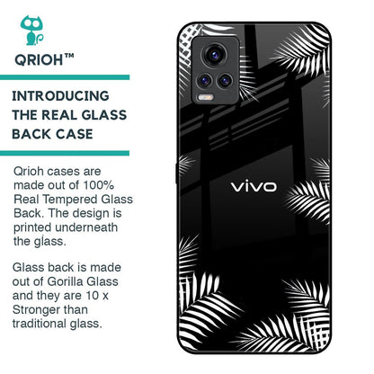 Zealand Fern Design Glass Case For Vivo V20 Pro