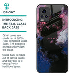 Smudge Brush Glass case for Vivo V20 Pro