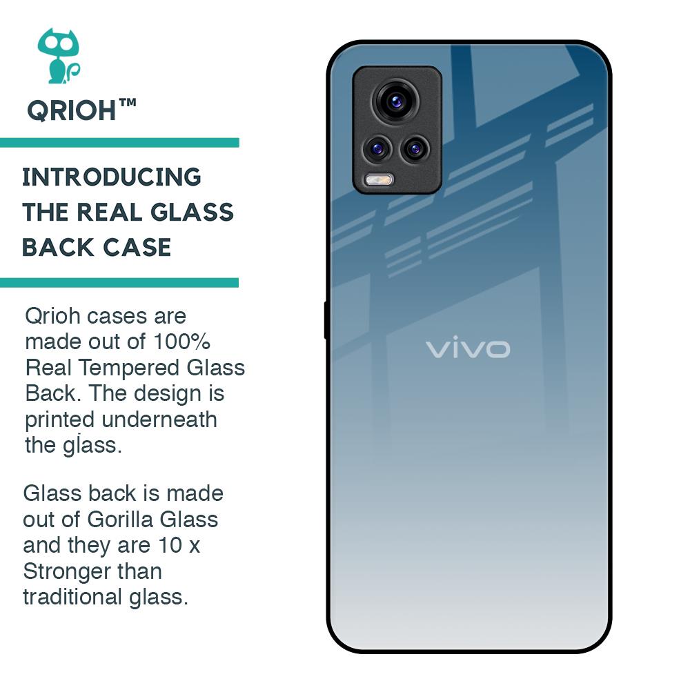 Deep Sea Space Glass Case for Vivo V20 Pro