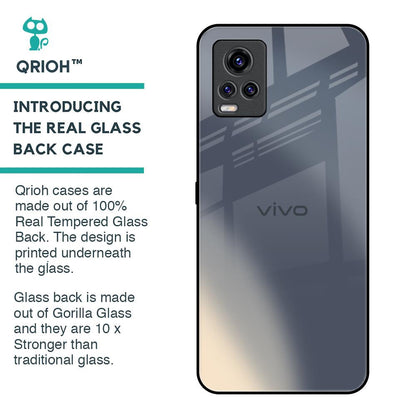 Metallic Gradient Glass Case for Vivo V20 Pro