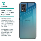 Sea Theme Gradient Glass Case for Vivo V20 Pro