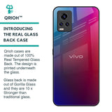 Magical Color Shade Glass Case for Vivo V20 Pro