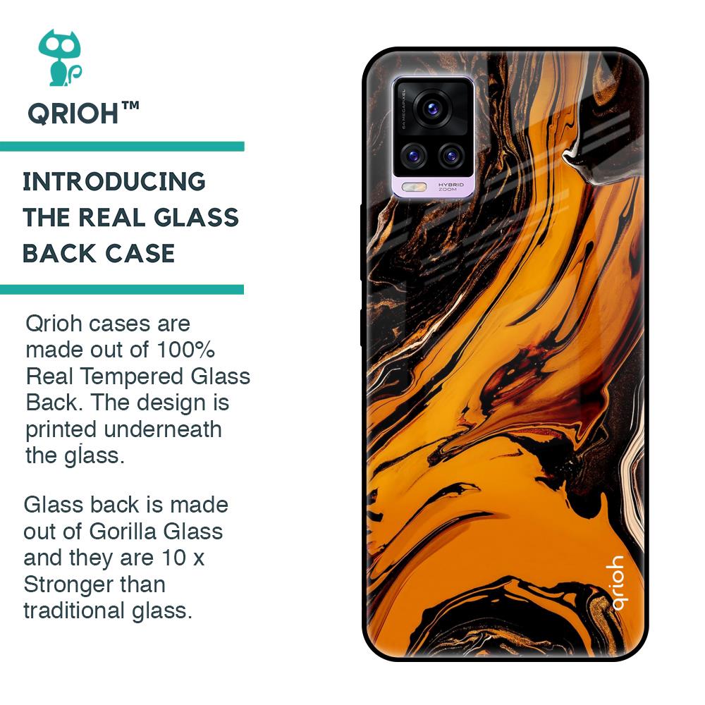 Secret Vapor Glass Case for Vivo V20 Pro