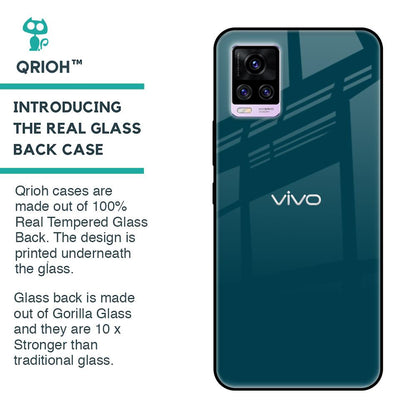 Emerald Glass Case for Vivo V20 Pro