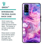 Cosmic Galaxy Glass Case for Vivo Y51 2020