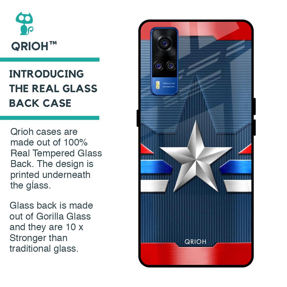 Brave Hero Glass Case for Vivo Y51 2020