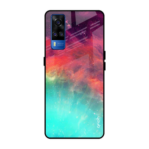 Colorful Aura Vivo Y51 2020 Glass Back Cover Online