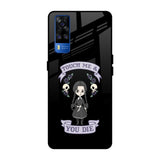 Touch Me & You Die Vivo Y51 2020 Glass Back Cover Online